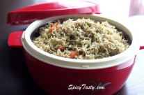 Mint Cilantro Pulao