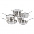 Cuisinart 77-10 Chef’s Classic Stainless-Steel 10-Piece Cookware Set