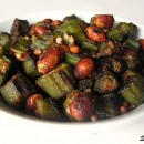 Vendakkai Poriyal – Okra Fry (Version 2)