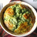 Spinach and Artichoke Souffle