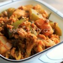 Gobi Shimla Mirch Ki Sabzi – Cauliflower Capsicum Curry