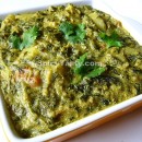 Aloo Sarson Da Saag – Creamy Green Curry with Potato