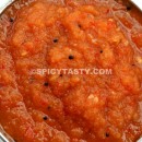 Milagai Chutney / Spicy Red Chilly Chutney