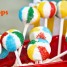 Beach Ball Cake Pops