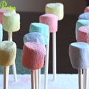Skittles Marshmallow Pops
