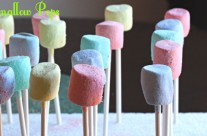 Skittles Marshmallow Pops