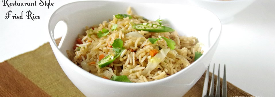 Restaurant Style Fried Rice