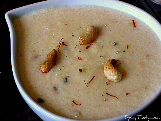 Coconut and Rice Kheer - Thengai Arisi Payasam