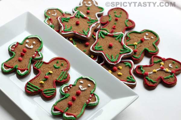 Christmas Gingerbread Cookies | Spicy Tasty