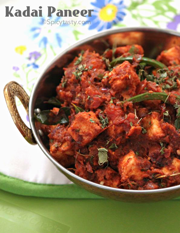 Kadai Paneer - Spice Cravings